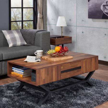 Gyémánt stílusú dohányzóasztal.